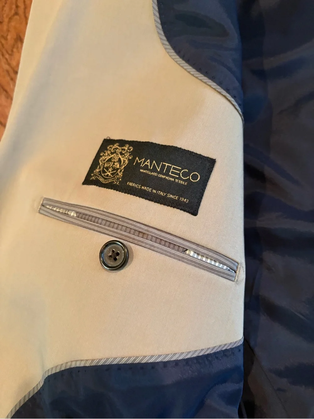 Banana Republic Men’s Sport Coat Blazer  Manteco Italy 40 Short Slim Fit